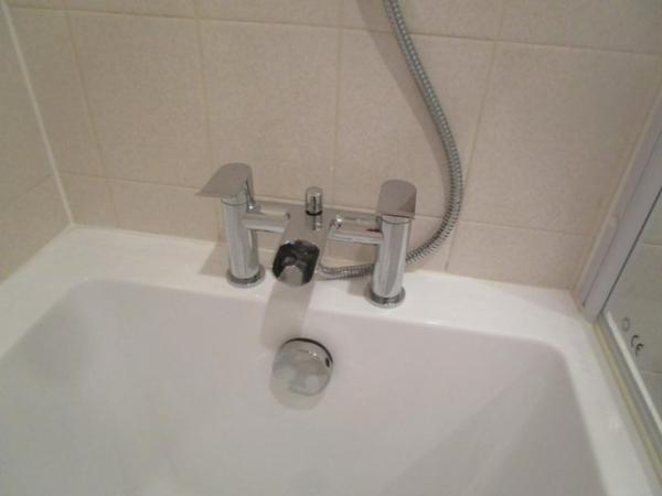 Image 3 of Bath shower Tap set complete with shower fittings NOW SOLD
