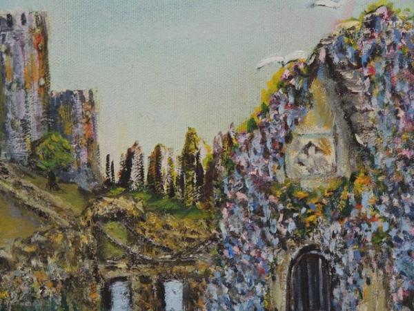Image 6 of Oil Painting "English Castle" (UK Delivery)