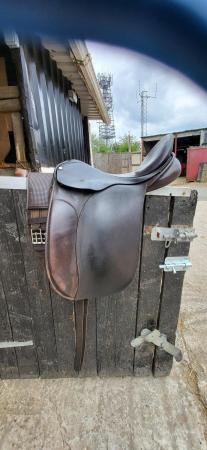 Image 2 of Kings saddlery Dressage saddle