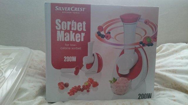 Preview of the first image of Sorbet Maker as new condition - unused..