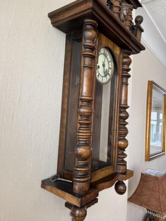 Image 3 of Antique pendulum chiming clock