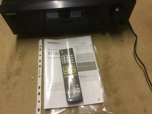 Preview of the first image of Onkyo stereo receiver model TX-8255.