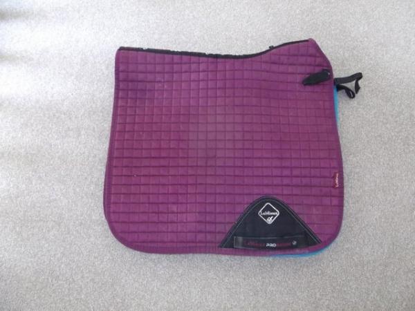 Image 3 of Le Mieux Pro Sport Large Dressage pad - Blackberry