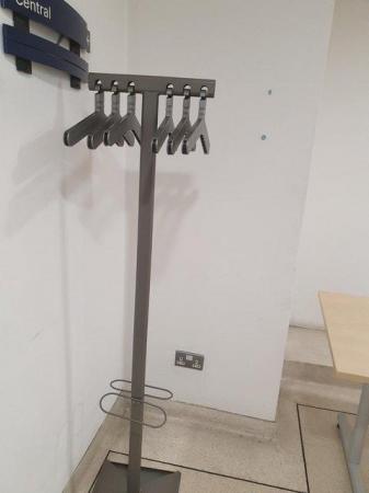 Image 2 of Freestanding Metallic-finish Coat hangers x3 £50 each