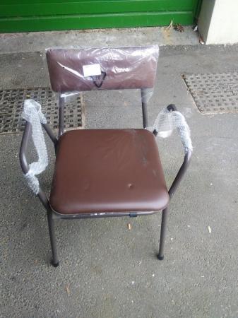 Image 2 of Mobility living aid commode toileting chair