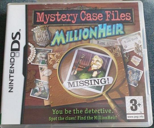 Image 2 of Nintendo DS Mystery Case Files Million Heir game