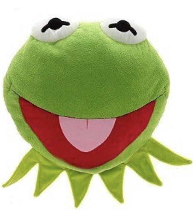 Preview of the first image of Kermit the frog cushion.