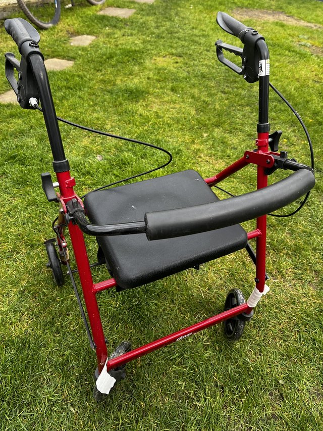 Preview of the first image of Drive DeVilbis 4 wheel rollator.
