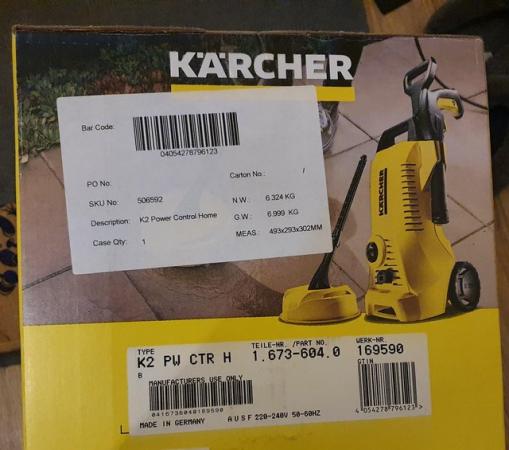 Image 2 of Karcher pressure washer K2 power control home