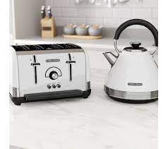 Preview of the first image of Morphy Richards Venture Pyramid Kettle Rapid Boil toaster.