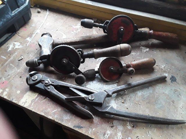 Preview of the first image of Vintage hand tools perfect working order.