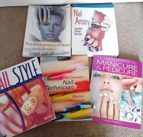 Image 2 of Set of manicure/ pedicure nail Art books x 5