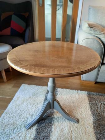 Image 1 of Round Wooden Table  Round Wooden Table