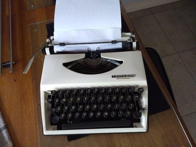 Preview of the first image of Very Rare Vintage 1970's Adler Tippa S typewriter, ITALIC.