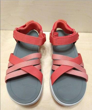 Image 1 of New Teva Shoes W Sanborn Sandals Rose Coral UK 5