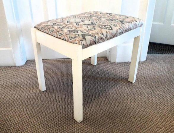 Image 1 of STOOL - DRESSING TABLE STOOL (or footstool)