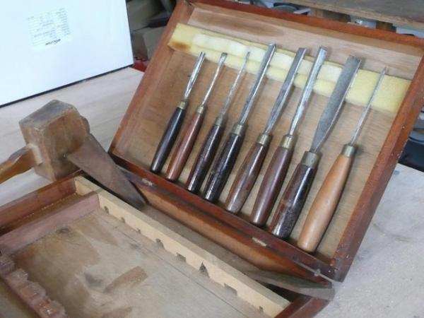 Image 2 of Boxed Wood Carving Chisels