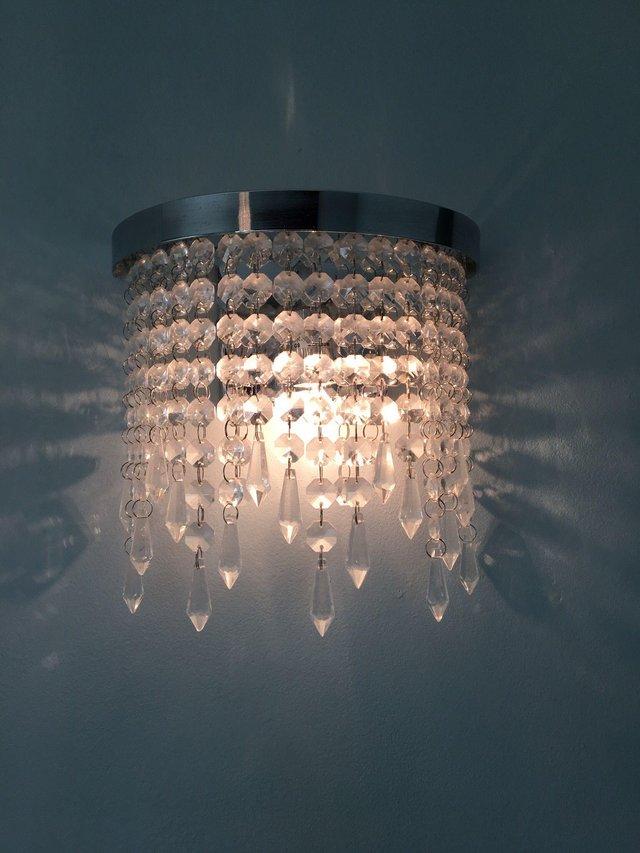 Preview of the first image of Crystal effect droplets wall light.