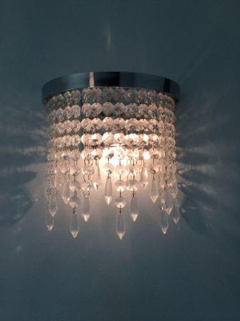 Image 1 of Crystal effect droplets wall light