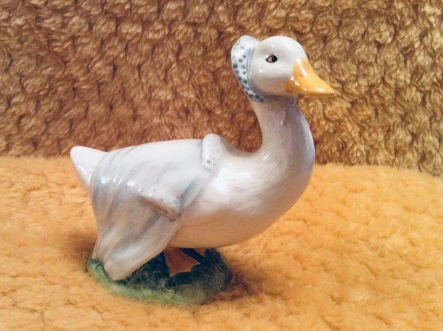 Preview of the first image of Beatrix Potter’s Rebecca Puddleduck Figure.