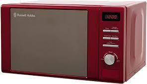 Image 1 of RUSSELL HOBBS LEGACY 20L RED DIGITAL MICROWAVE-800W**