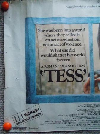 Image 2 of Tess 1981 film poster 760 x 1010mm