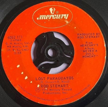 Image 3 of Rod Stewart You Wear It Well 1972 1st Press US 7'' single EX