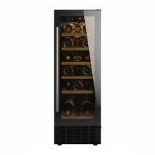 Preview of the first image of VICEROY 30CM BLACK UNDERCOUNTER WINE COOLER-20 BOTTLES-FAB.