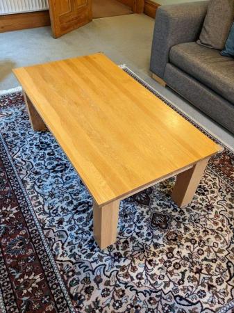 Image 1 of Coffee Table.  Solid Wood.  Oak.