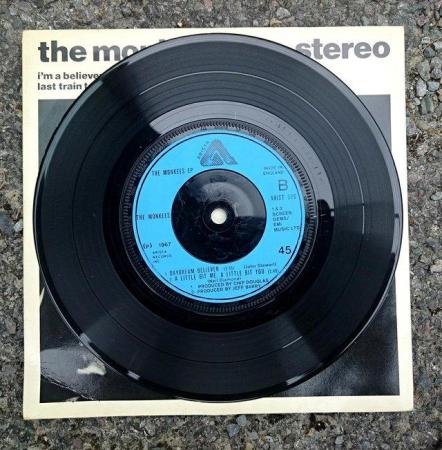 Image 3 of The Monkees 7" Vinyl Single. I'm A Believer