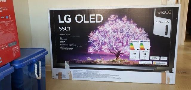 Image 1 of LG OLED55C14LB (2021) OLED HDR 4K Ultra Smart TV, 55"