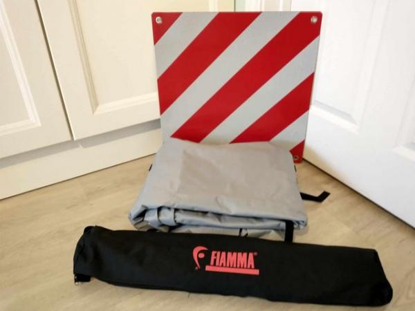 Image 3 of Fiamma Cargo Back soft storage bag plus frame and sign. New