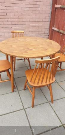 Image 1 of Dinette / mid Century dining chairs