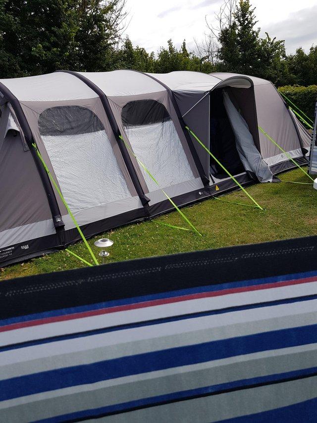 Preview of the first image of KAMAPA DOMTIC STUDLAND CLASSIC 6 BERTH AIR TENT & ANNEX.