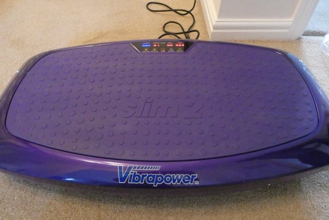 Image 5 of FREE ! Vibrapower Slim 2 Plus Power Vibration Plate - Purple