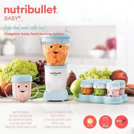 Image 3 of Nutribullet Baby  - The Complete Baby Food Prep System