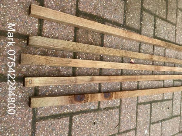 Image 8 of 100 x 3 foot 8 inch long - 1 x 1 inch Treated trellis Timber