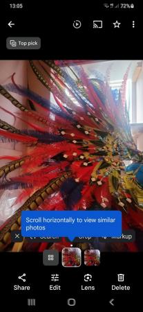 Image 2 of Cheroke head dress in stunning colours