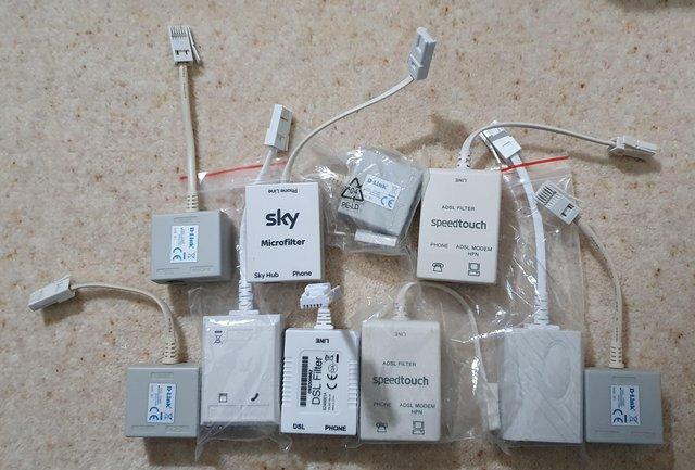 Preview of the first image of Various branded ADSL broadband filters.