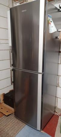 Image 1 of Beko FF6091X Stainless Steel Fridge Freezer
