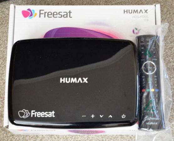 Image 4 of HUMAX HDR 1100S 1TB FREESAT HD RECEIVER / RECORDER (Black ca