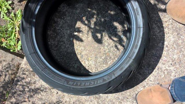 Preview of the first image of motorcycle michelin road 5 tyre 190/50/17.