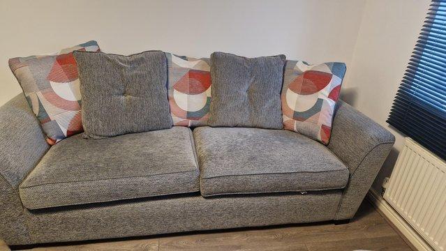 Image 2 of SCS Rockcliffe 3 seat "Grand" sofa. Just under 3 years old.