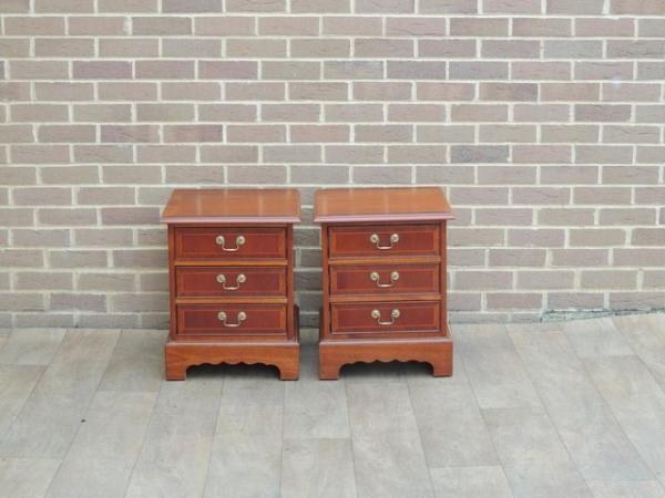 Image 2 of Pair of Compact Bedside Tables (UK Delivery)