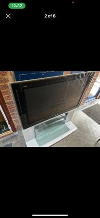 Image 3 of Panasonic Tv with built in stand