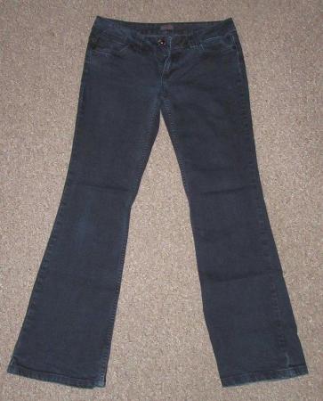 Image 1 of Miss Selfridge black womens jeans