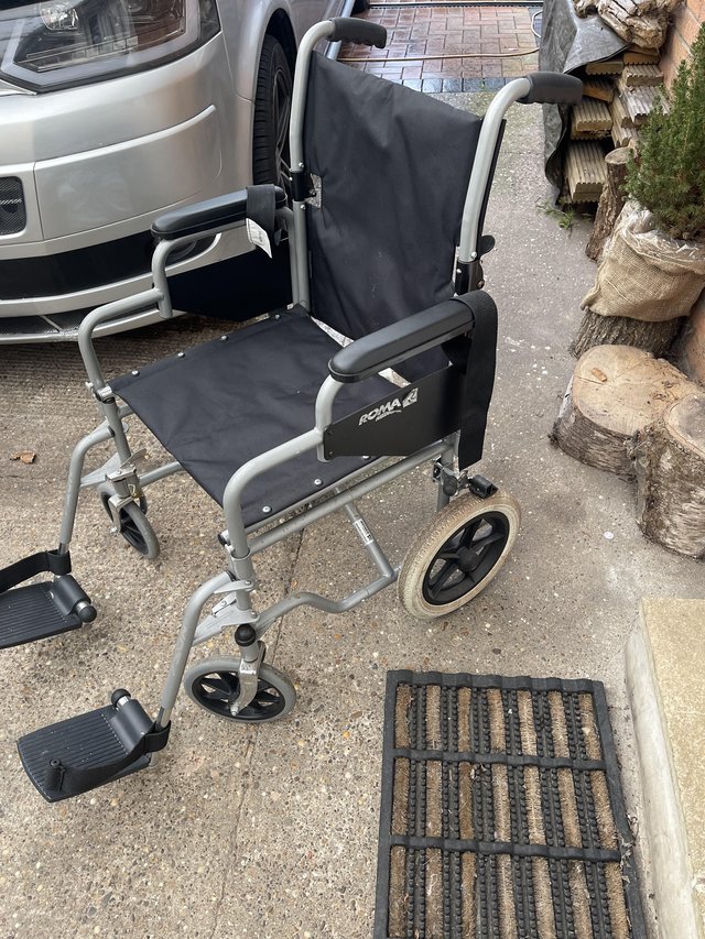 Preview of the first image of Wheelchair for sale like new.