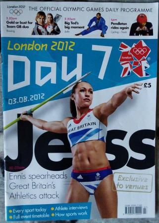 Image 3 of London 2012 Day 7 Official Programme