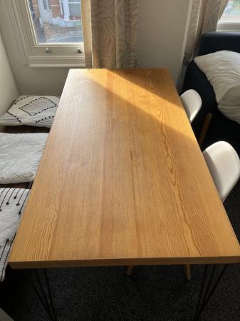 Image 2 of Lovely wooden dining table