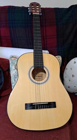 Image 2 of Guitar made by Rocket Music. Classical Spanish Guitar CG34N